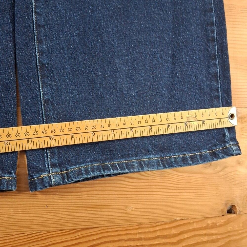 Time And Tr I e Wide Leg Baggu Skater Womrns 6 Blue Jeans - Picture 6 of 8